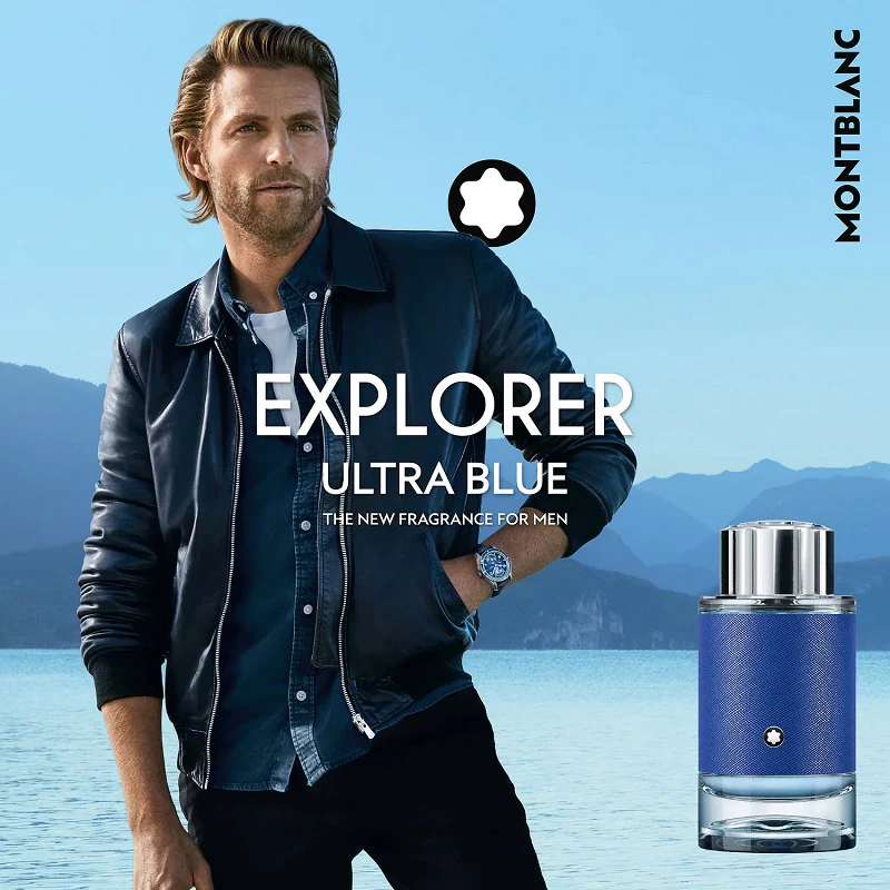 Парфюм MONTBLANC EXPLORER ULTRA BLUE EAU DE PARFUM купить в Бишкеке и Кыргызстане | Свежий цитрусово-фужерный аромат для мужчин | Оригинальная парфюмерия в parfumer.kg | Элитная парфюмерия на распив.